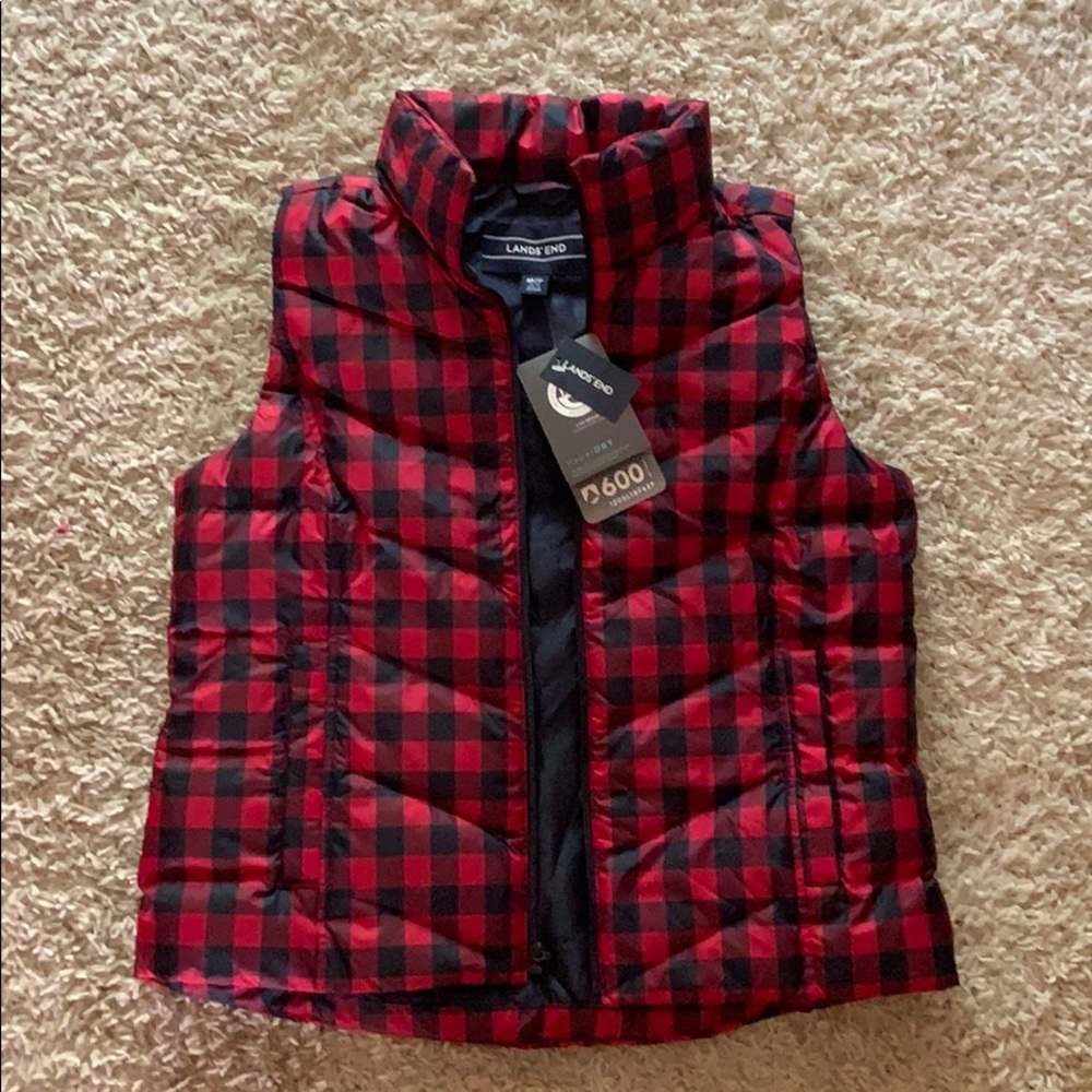 NWT Lands’ End vest